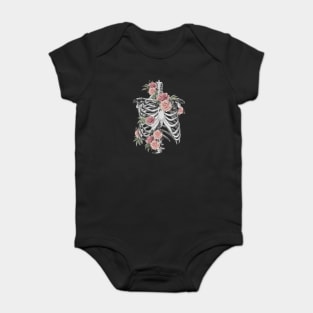 Rib Cage Floral 7 Baby Bodysuit